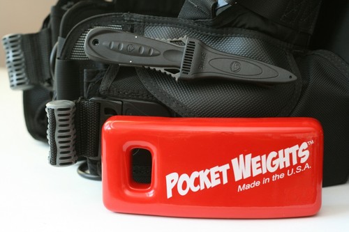 Pocket weights bcd scuba - bcd,