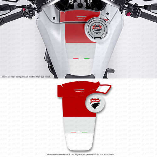 Tank sticker kit for - , ducati