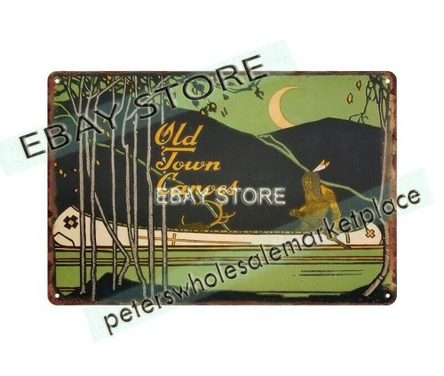 1917 old town canoe company - old,