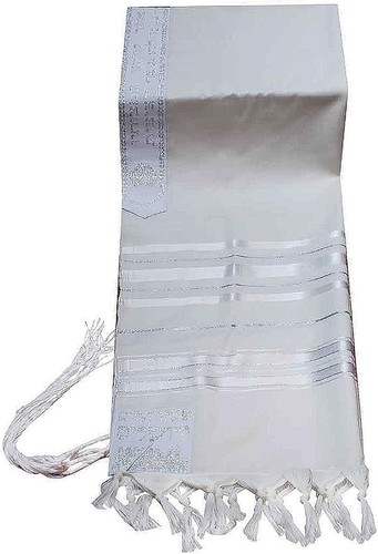 Wool white and - 24", x