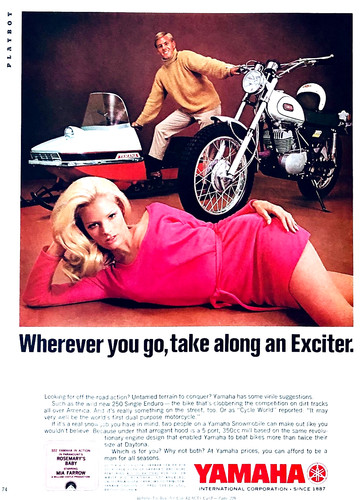 1968 yamaha 250 single - yamaha, enduro