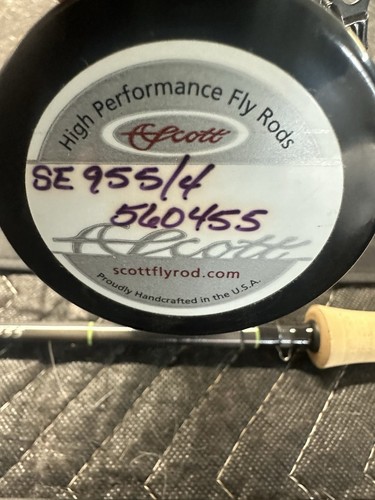 Scott session fly - session, rod