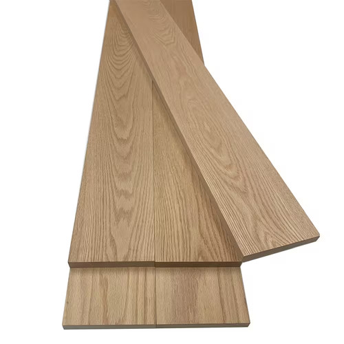 Red oak board 1x6in hardwood - red,