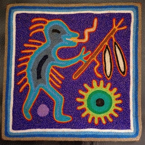 Huichol art unique original - art,