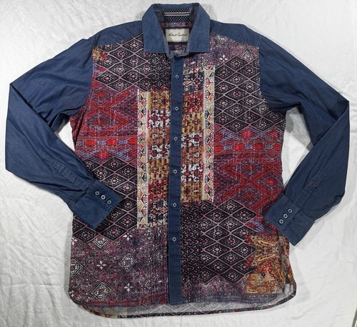 Robert graham aztec pintuck - aztec,