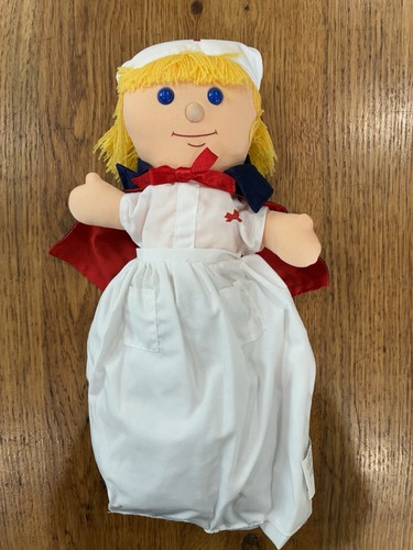 Vintage topsy turvy cloth doll - cloth,