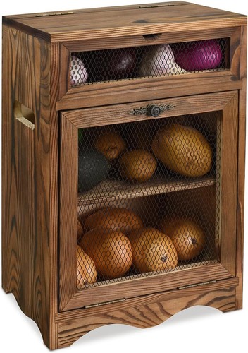 Wooden potato and onion - wooden,