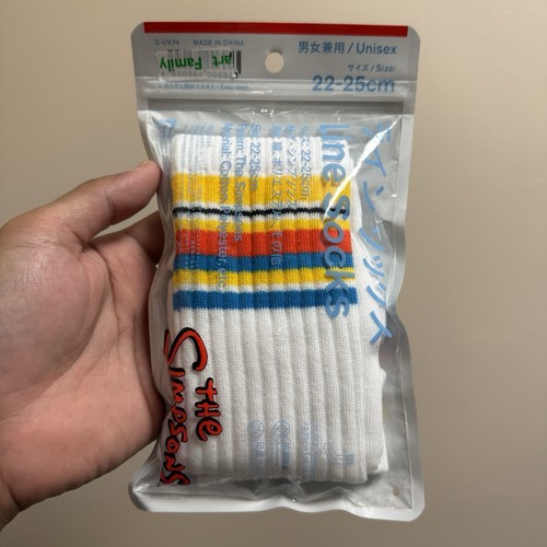 The simpsons line socks - the, family