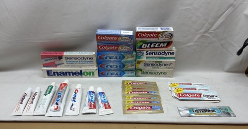 Lot vtg toothpaste - vtg,