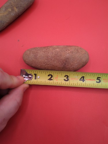 Indian grinding stone celt - indian,