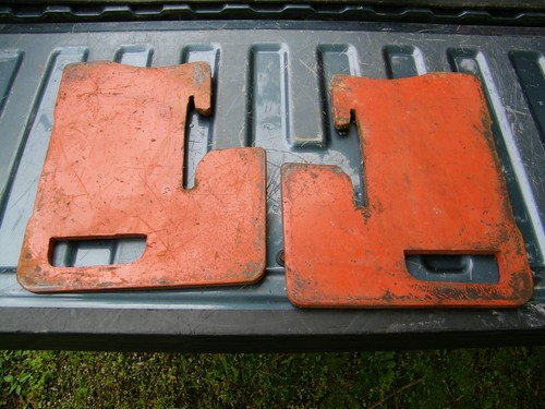 Pair weights suitcase - of,