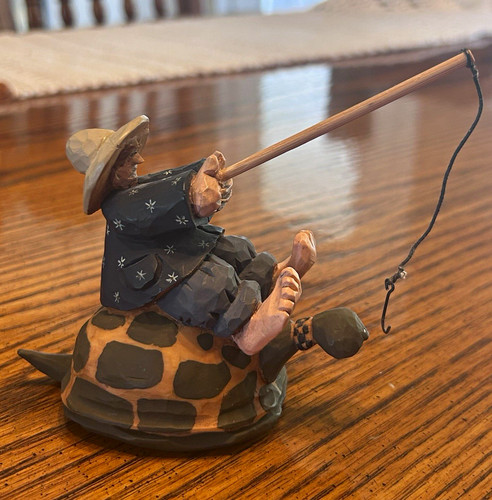 Williraye studio man fishing - williraye,