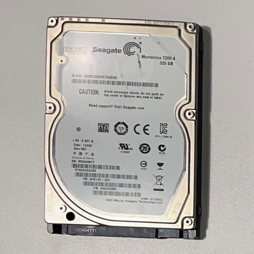 Seagate 320gb sata - seagate, 2.5"