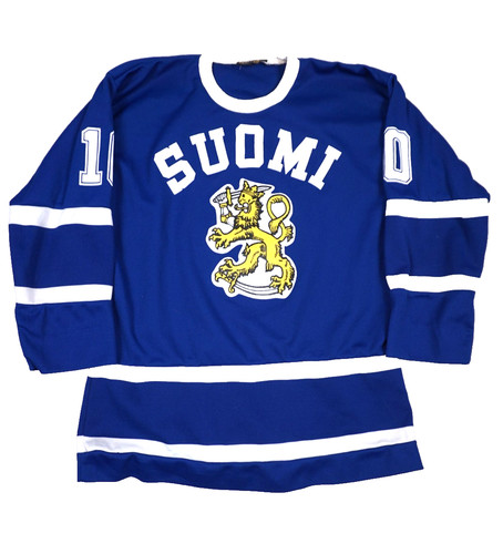 Vintage finland hockey jersey - hockey,