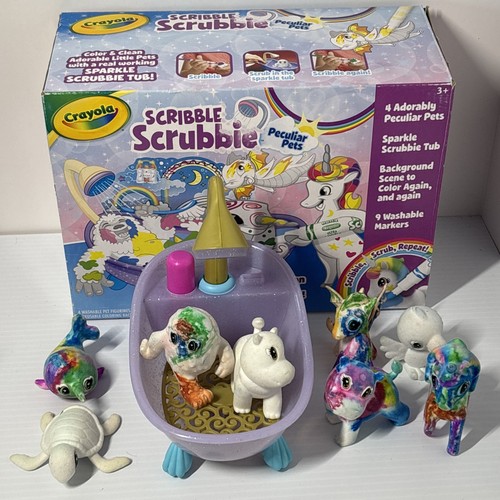 Crayola scribble scrubbie lot - scrubbie,