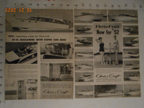 1952 chris craft - 1952, for