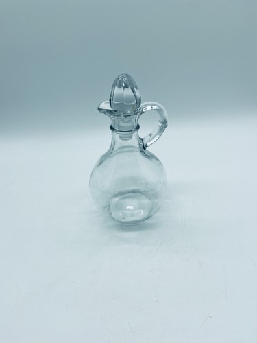Clear glass oil - clear, cruet
