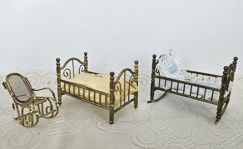 Dollhouse miniature metal kids - dollhouse,