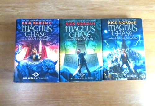 Rick riordan magnus chase - riordan,