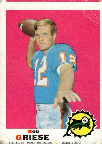 1969 topps 161 bob - topps, griese