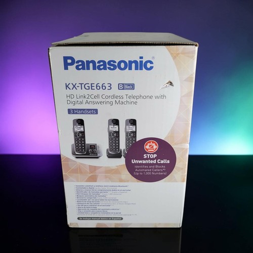 Panasonic tge663b cordless - kx-tge663b,