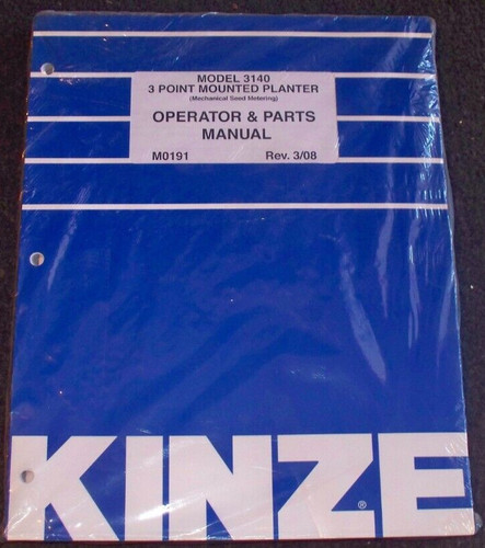 Kinze 3140 point mounted - kinze,