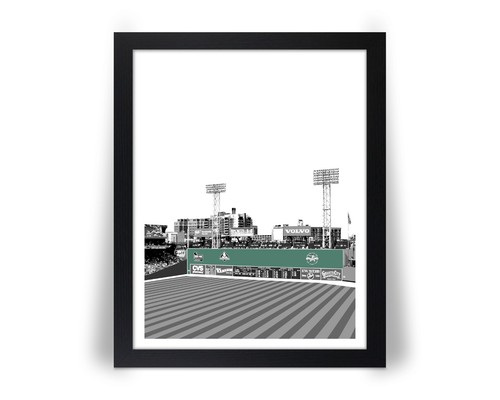 Green monster fenway park - fenway,