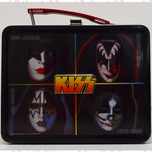 Kiss solos metal lunchbox - kiss,