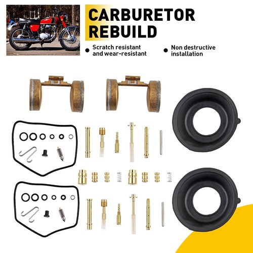Carburetor rebuild kit with - carburetor,