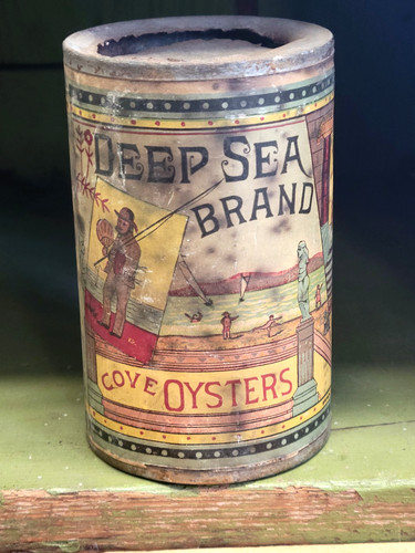 Antique 1800s cove oyster - antique,