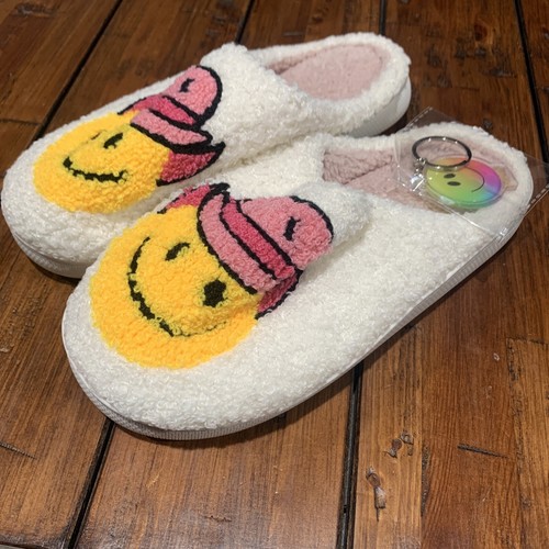Girls cowboy emoji fuzzy - cowboy,