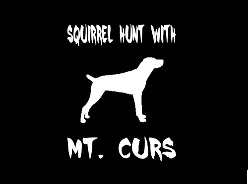 Squirrel hunt with curs - with, mt.