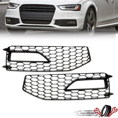 Black front honeycomb rs4 - front,
