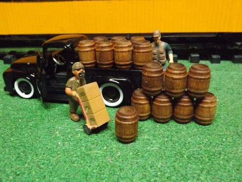 Scale whiskey barrels - "o,