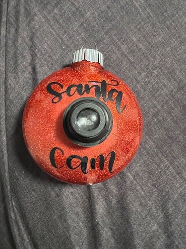 Santa cam ornament - cam,