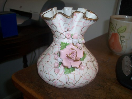 Beautiful lefton 50440 - lefton, pink