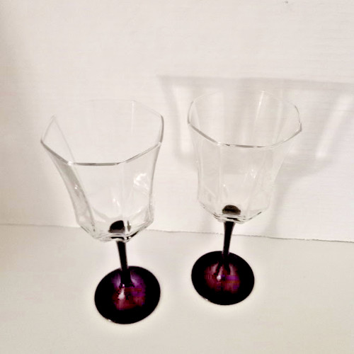 Vtg pair luminarc france - pair,