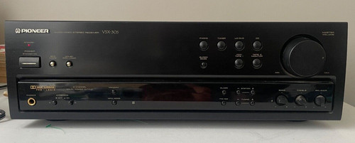 Pioneer vsx 305 audio video - audio,