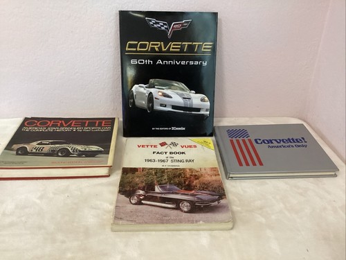 Lot corvette books - lot,