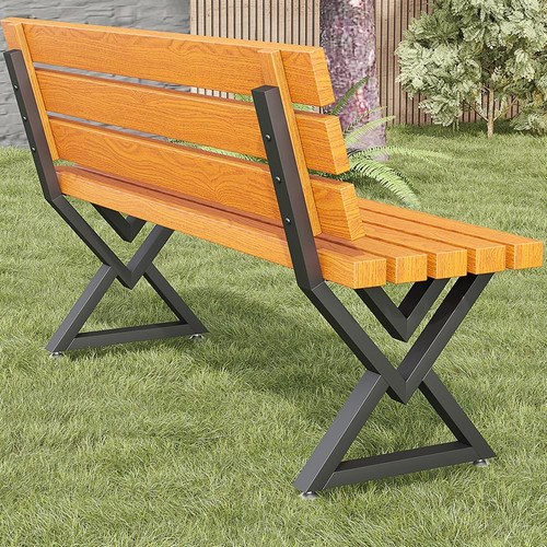 Metal bench legs with - metal,