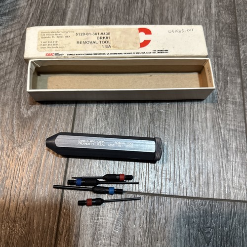 Daniels dmc drk81 removal - removal, tool