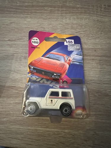 Siku eurobuilt jeep cj 5 - eurobuilt, 1:55
