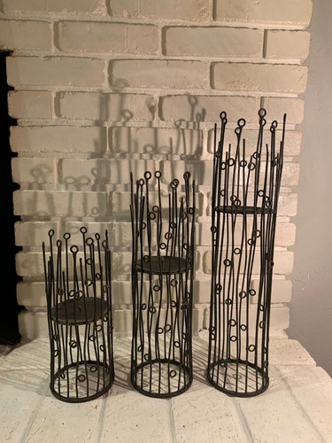 Vintage art deco black metal - vintage,