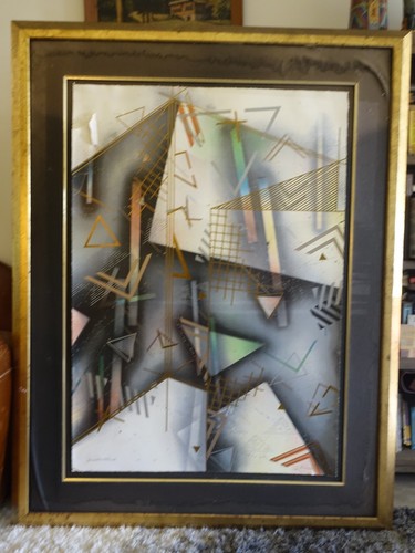 Large original lithograph hand - large,