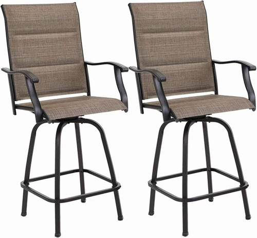 Outdoor padded swivel bar - swivel,