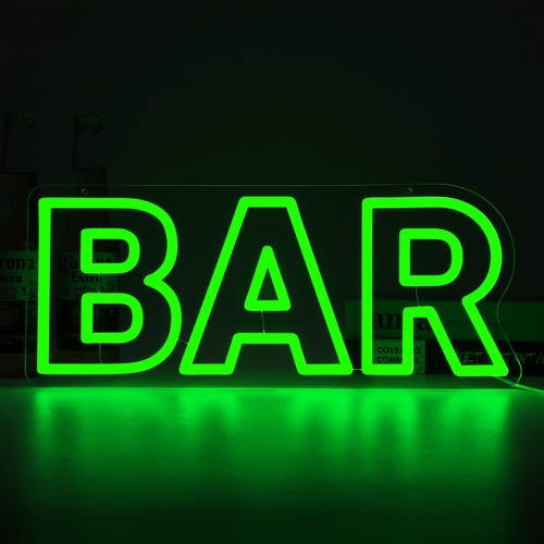 Led neon bar signs for - signs, home