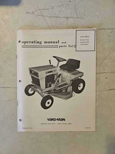 Vintage yard man - yard,