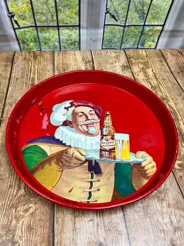 Vintage falstaff beer serving - falstaff,
