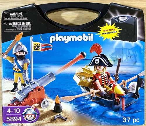 Playmobil 5894 pirate set with - pirate,