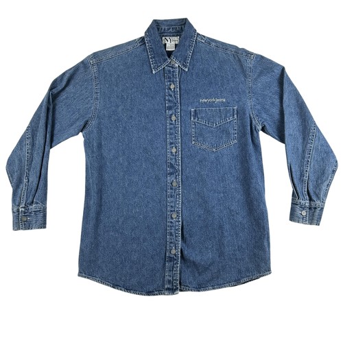 Vintage jeans shirt womens - shirt,